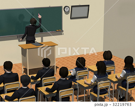 授業、学習イメージ(斜め位置アップ) 授業、学習イメージ(斜め位置アップ) 32219763