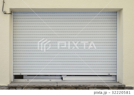 Metal window shutter closed 32220581