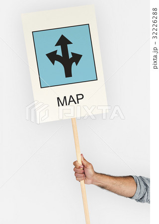 Roadsign Direction Graphic Icon Word 32226288