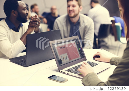 Business people creative talking discussion ideas 32229129