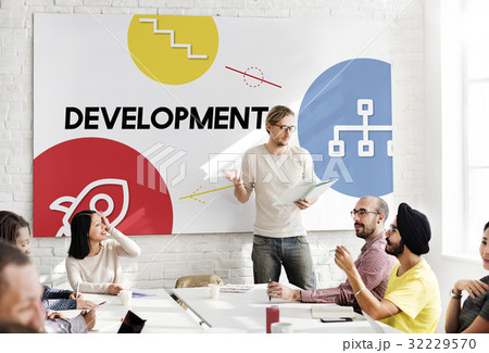 Business Entrepreneurship Plan Success Icons Business Entrepreneurship Plan Success Icons 32229570