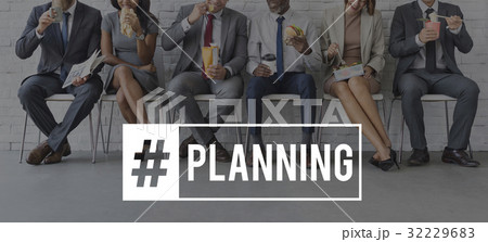 Plan Planning Strategy Communication Icon 32229683