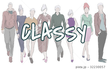 Style Trends Fashion Design Classy Chic Concept 32230057