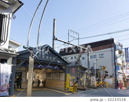 駅前風景　戸越銀座駅 32233528