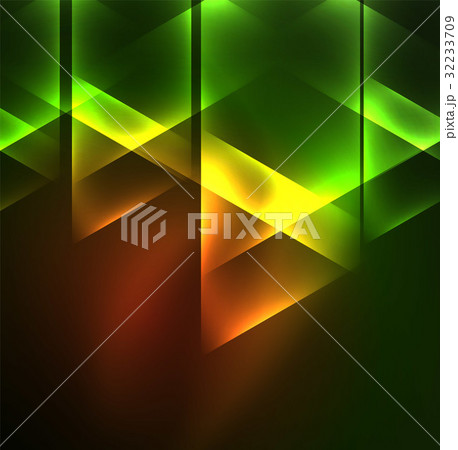 Glowing geometric shapes Glowing geometric shapes 32233709