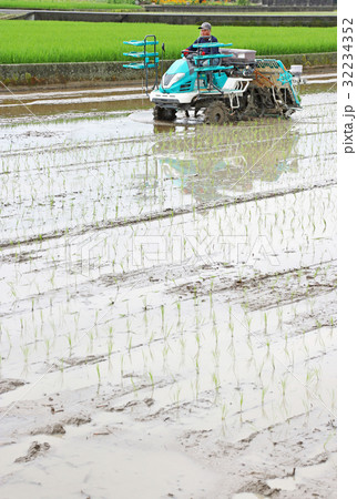 田植え機 縦 田植え機 縦 32234352