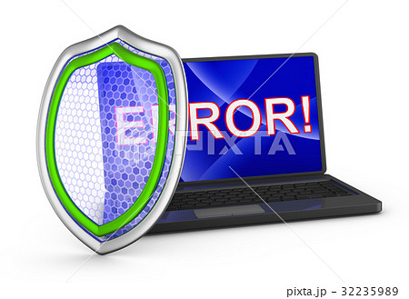 notebook and shield 32235989