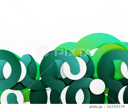 Circle geometric abstract background, colorful 32239174