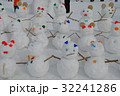 スノーマン雪だるま 32241286
