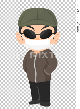 不審者　ストーカー 32242136