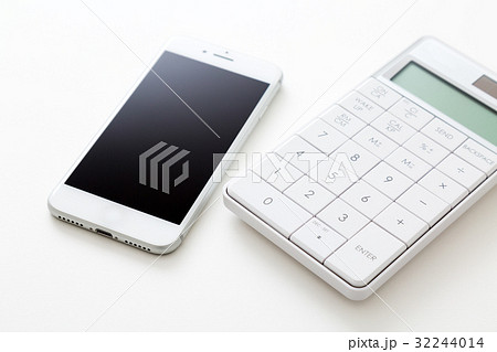 スマホと電卓 32244014