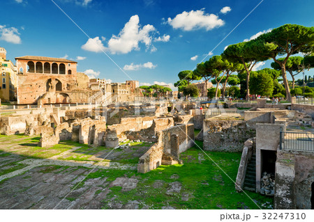The forum of Trajan in Rome, Italy The forum of Trajan in Rome, Italy 32247310