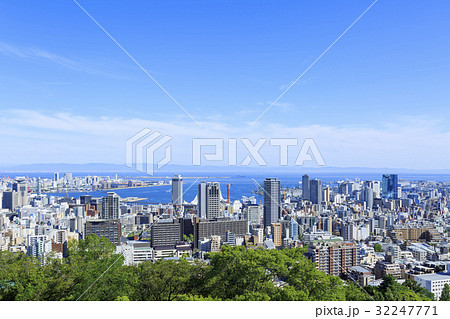 神戸・ポートタワー・都市風景 32247771