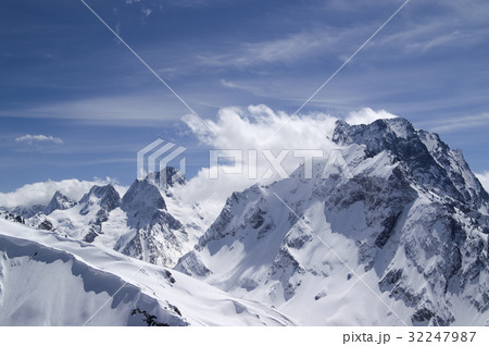 Caucasus. Mount Dombai-Ulgen. Caucasus. Mount Dombai-Ulgen. 32247987