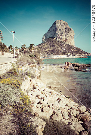 Famous Mediterranean Resort Calpe in Spain 32248479