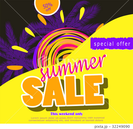 summer sale template banner summer sale template banner 32249090