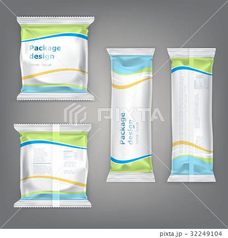 Vector set packaging for snacks - biscuits Vector set packaging for snacks - biscuits 32249104