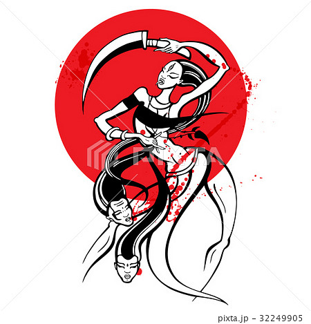 Hindu Goddess Kali. Hindu Goddess Kali. 32249905