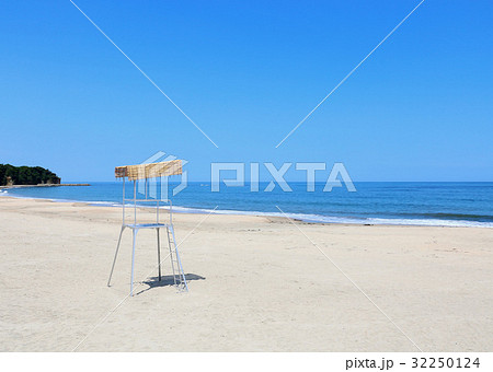 監視台　久慈浜海水浴場　茨城県日立市 32250124