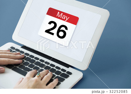 Date Month Calendar Schedule Planner Word Graphic 32252085