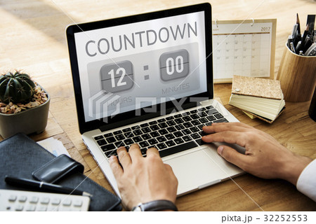 Waste No Time Valuable Management Countdown Timer Graphic Waste No Time Valuable Management Countdown Timer Graphic 32252553