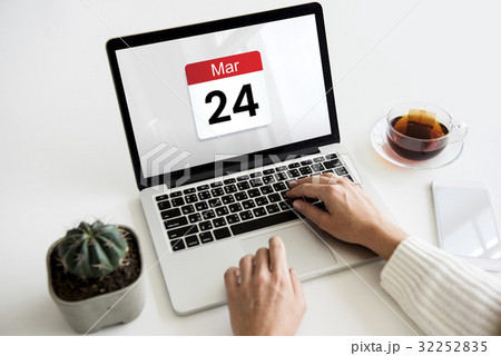 Date Month Calendar Schedule Planner Word Graphic 32252835