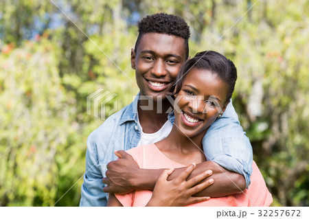Happy couple couple posing together 32257672