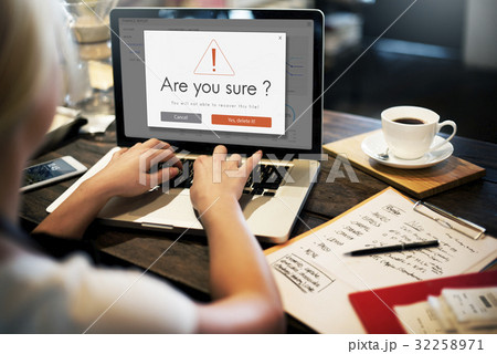 Are You Sure Warning Warning 32258971