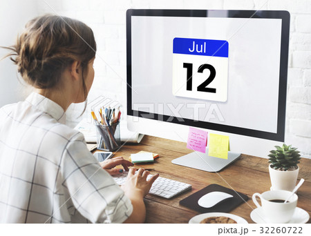 Date Month Calendar Schedule Planner Word Graphic 32260722