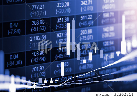 Index graph of stock market financial analysis 32262511