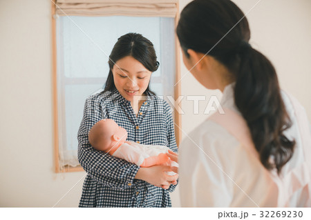 woman during pregnancy or shortly after childbirth 32269230