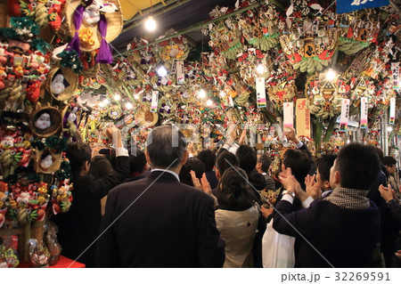 酉の市 浅草 酉の市 浅草 32269591