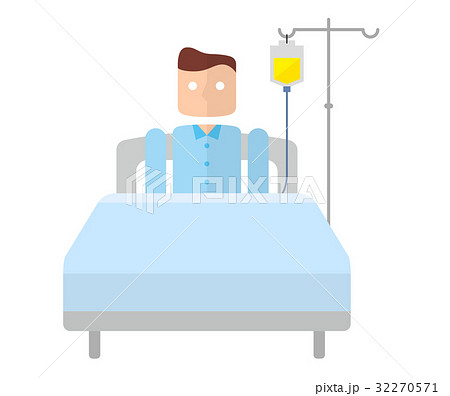 入院する男性 32270571