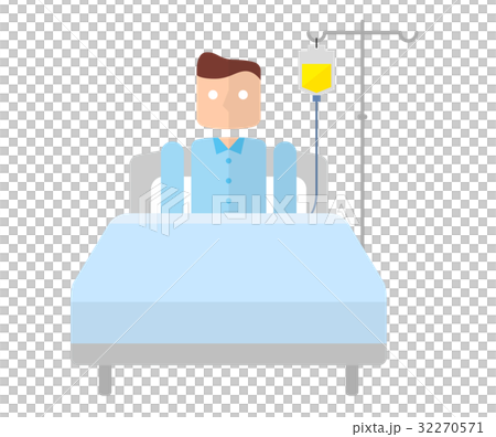入院する男性 32270571
