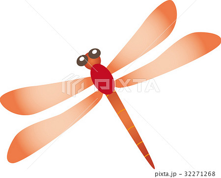 赤とんぼのイラスト素材