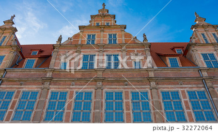 GDANSK, POLAND : Beautiful narrow houses of old 32272064