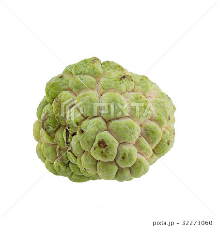 custard apple isolated on white background. custard apple isolated on white background. 32273060