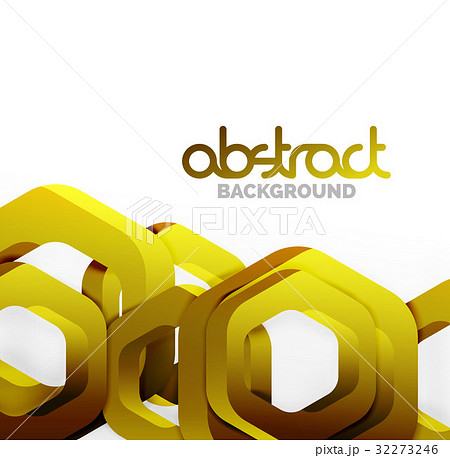Overlapping hexagons design background 32273246