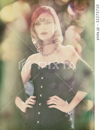 Fashion women in corset. Fashion women in corset. 32273710
