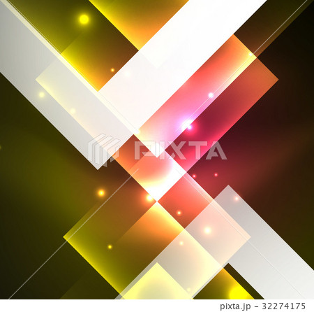 Dark background design with squares and shiny 32274175