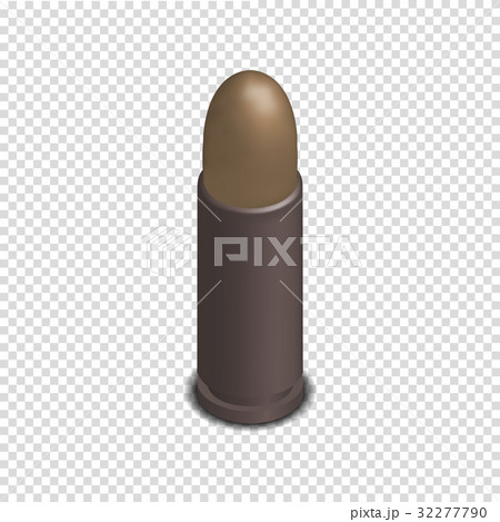 Photorealistic cartridge with a bullet Photorealistic cartridge with a bullet 32277790