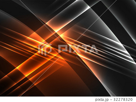 Glowing futuristic lines Glowing futuristic lines 32278320