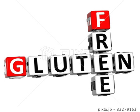 3D Gluten Free Crossword cube words 32279163