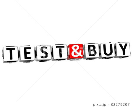 3D Test And Buy Button Click Here Block Text 3D Test And Buy Button Click Here Block Text 32279207