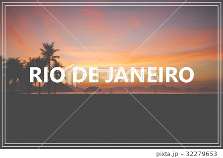 Rio de janeiro. Ipanema beach. 32279653