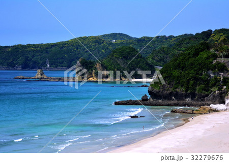 伊豆半島 多々戸浜 海水浴場 (静岡県 南伊豆) 伊豆半島 多々戸浜 海水浴場 (静岡県 南伊豆) 32279676