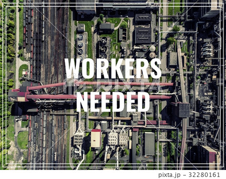 Word Workers Needed over industrial place Word Workers Needed over industrial place 32280161