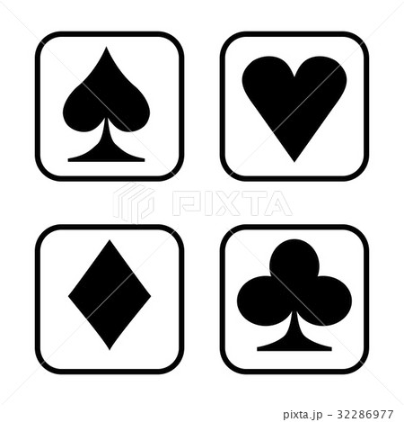 Playing card isolated on white background. Playing card isolated on white background. 32286977