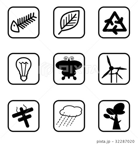 Ecology icons and Environment icons. Ecology icons and Environment icons. 32287020
