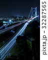 夜の関門橋 32287565